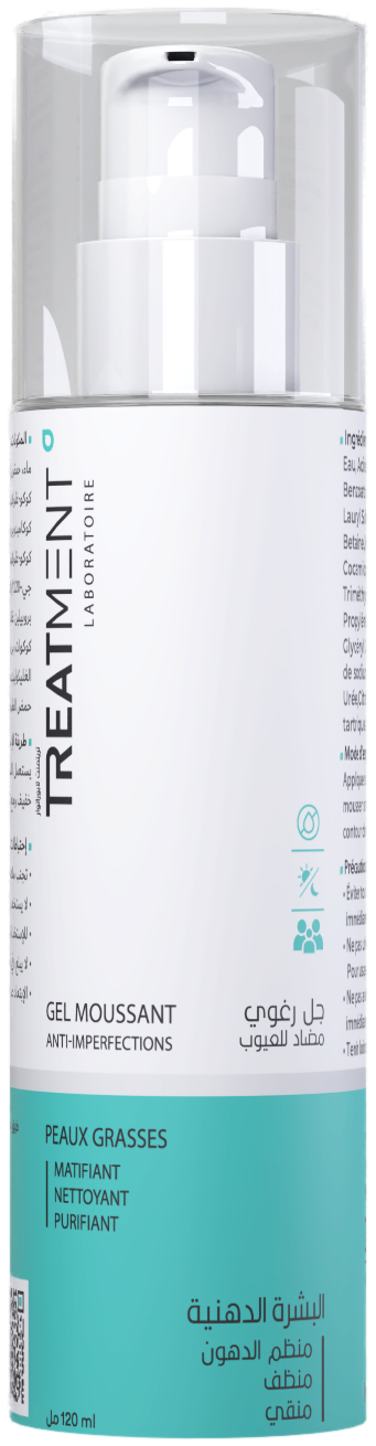 Treatment Gel Moussant Anti-Imperfections 120 ml