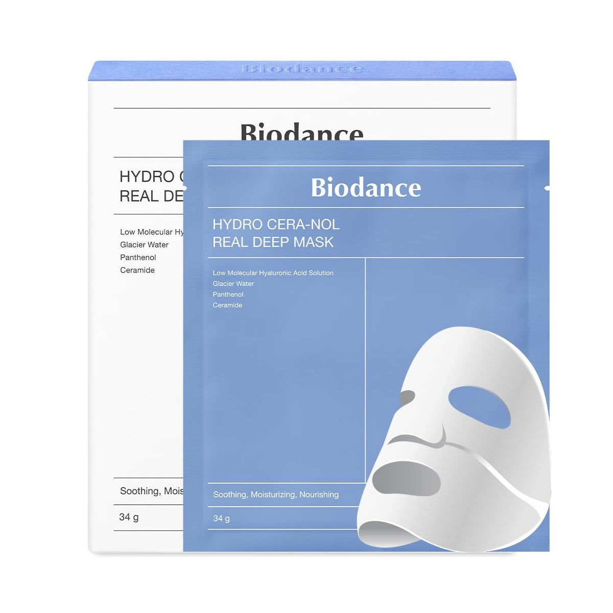 Biodance Hydro Cera-Nol Real Deep Mask Masque Hydrogel - 34 g — vue 4