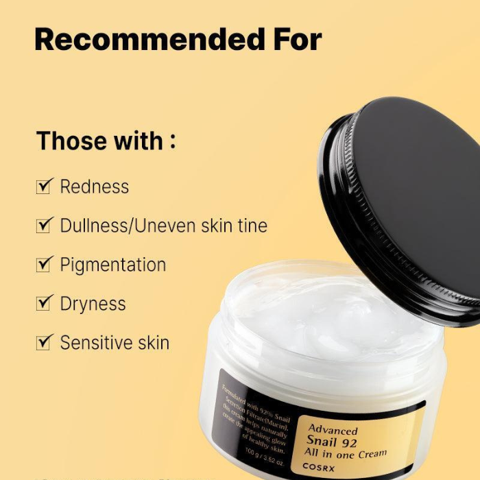 COSRX Advanced Snail 92 All In One Cream - 100 g — vue 4