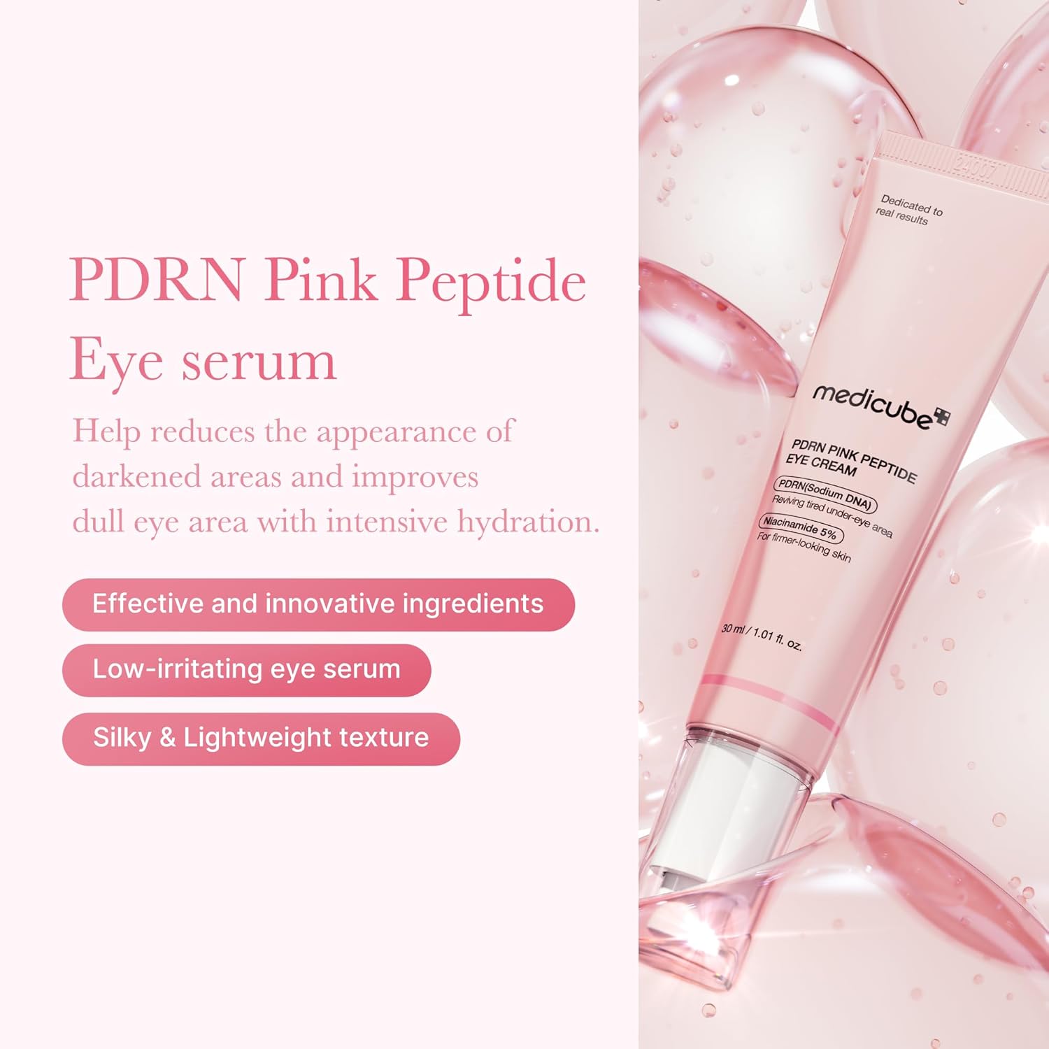 Medicube PDRN Pink Peptide Eye Cream - 30 ml — vue 4