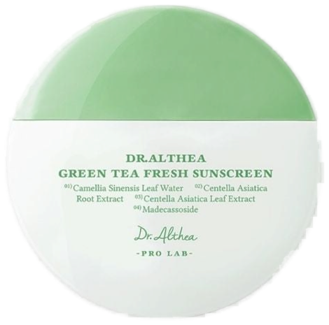 Dr Althea Green Tea Fresh Sunscreen SPF50+ 45 ml