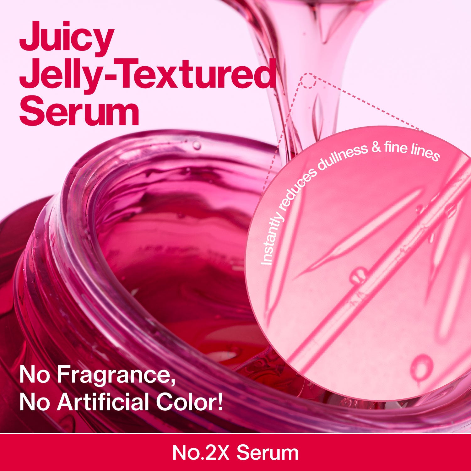 numbuzin No.2 Rose PDRN Collagen 2X Plumping Sérum - 30 ml — vue 5