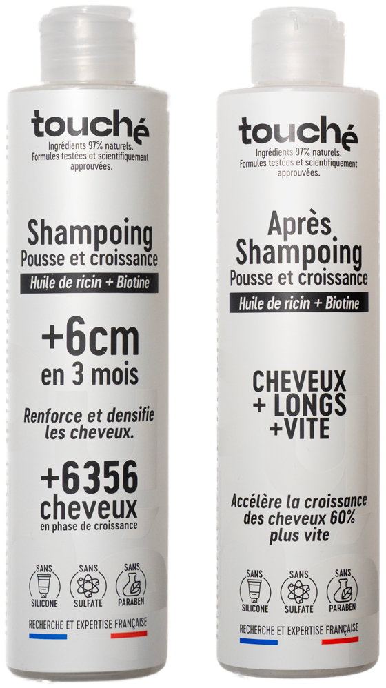 Touché Pack Shampooing et Après-Shampooing Pousse et Croissance 250 ml + 250 ml — vue 2