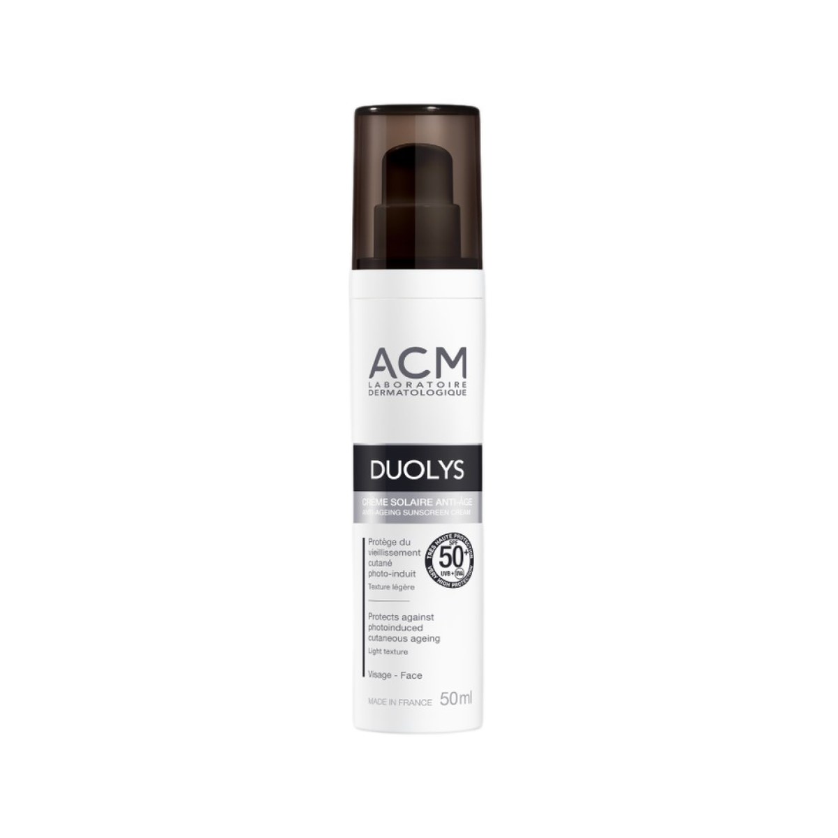 ACM Duolys Crème Solaire Anti-âge SPF50+ 50 ml