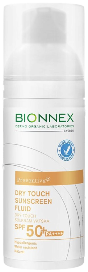 Bionnex Preventiva Fluide Solaire Toucher Sec SPF50+ 50 ml
