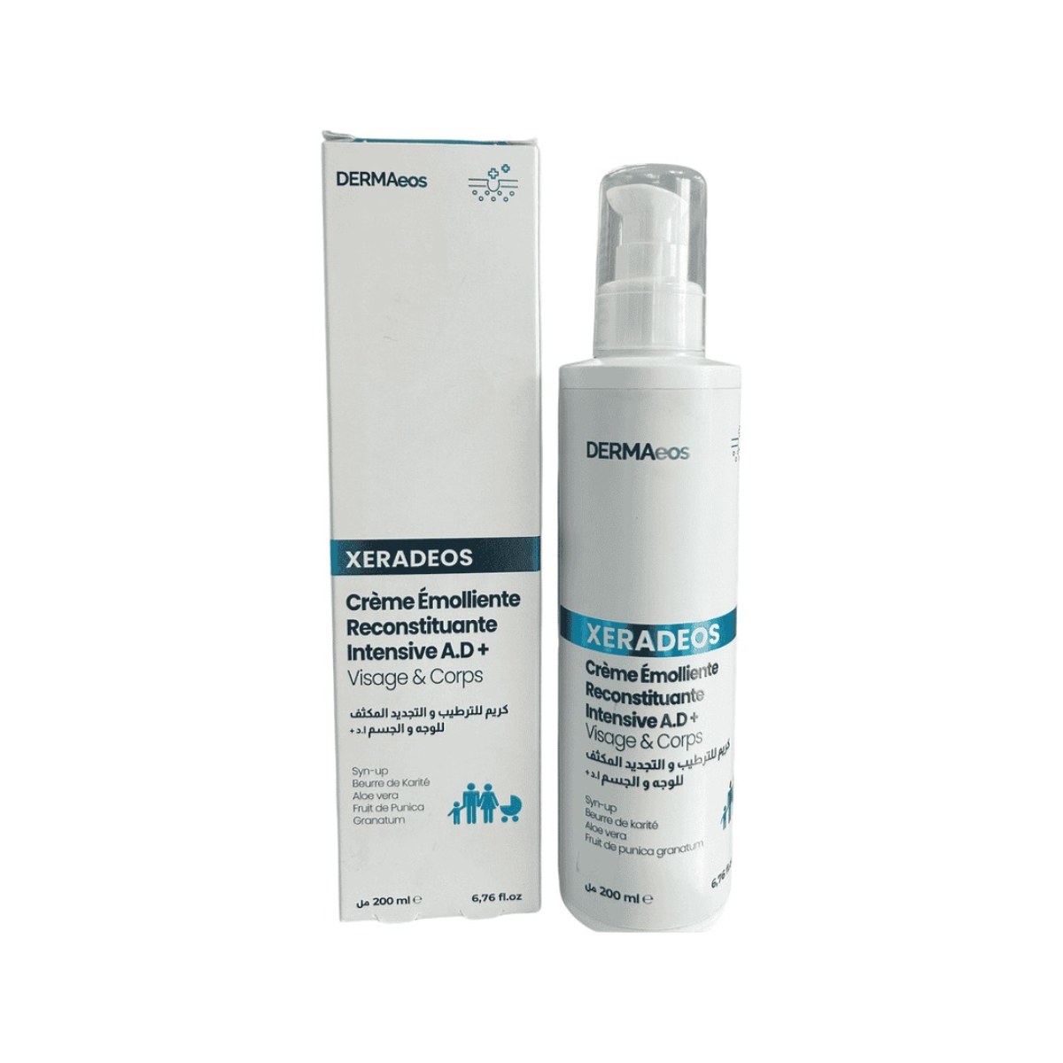 Dermaeos Xeradeos Crème Émolliente Reconstituante Intensive A.d+ 200 ml