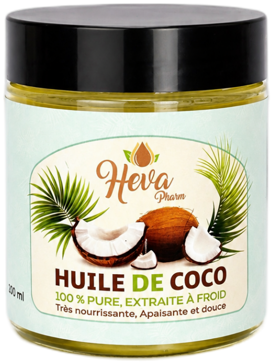 HEVA Huile Végétale Coco 100 ml