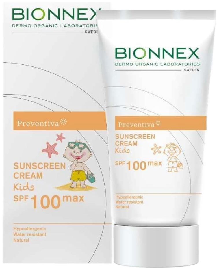 Bionnex Preventiva Crème Solaire Enfant SPF100 50 ml