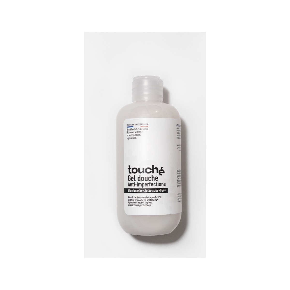Touché Gel Douche Anti-Imperfections Acide Salicylique & Niacinamide 250 ml — vue 2