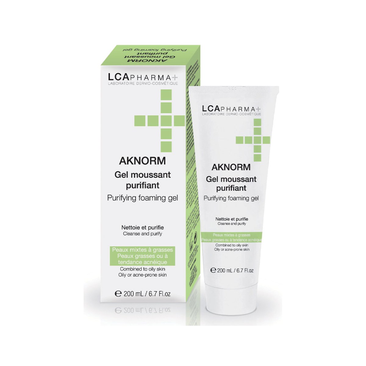 LCA Pharma Aknorm Gel Moussant Purifiant 200 ml