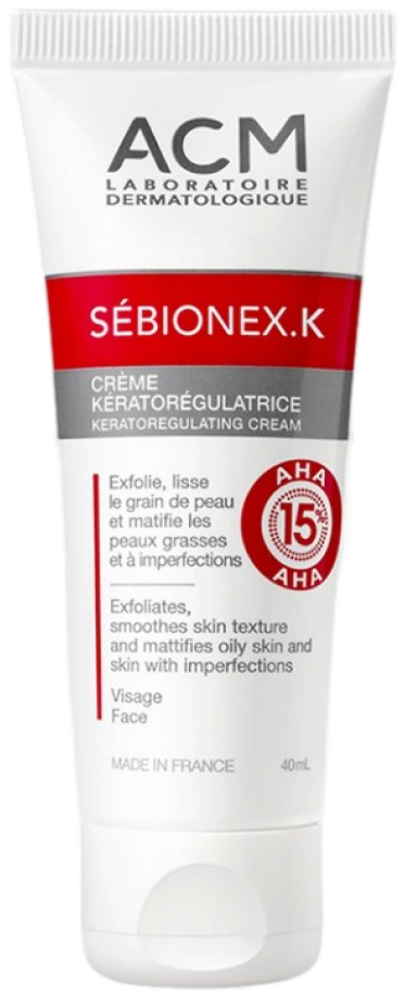 ACM Sébionex K Crème Kératorégulatrice 40 ml