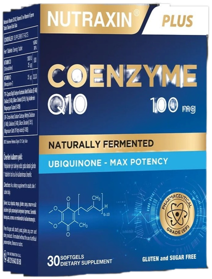 Nutraxin COQ-10 100 mg 30 Capsules