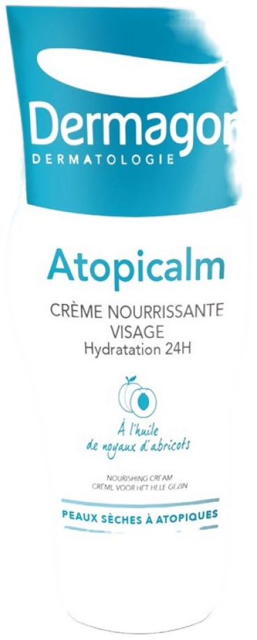 Dermagor Atopicalm Crème Nourissante Visage Peaux Sensibles, Sèches à Atopiques 40 ml