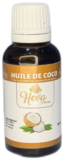 HEVA Huile Végétale Coco 30 ml