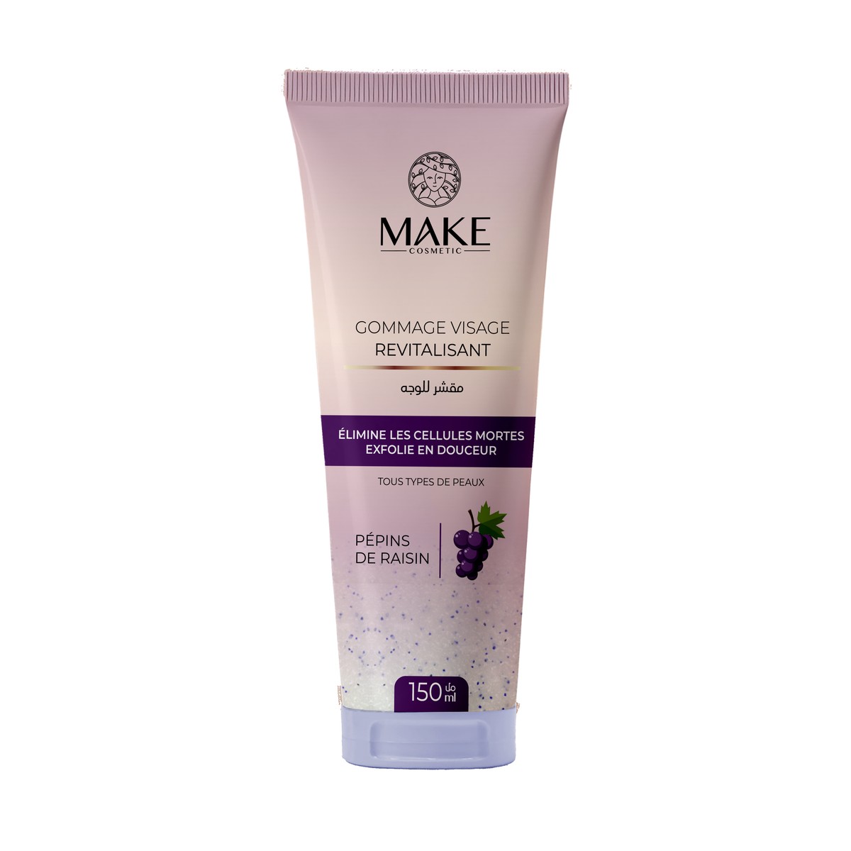 Make Cosmetic Gommage Visage Revitalisant Pépins de Raisin 150 ml