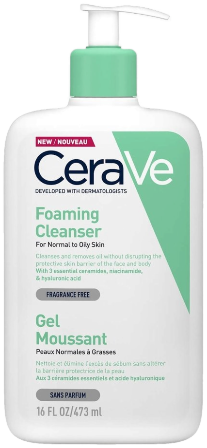 CeraVe Gel Moussant Nettoyant Peaux Normales à Grasses 236 ml — vue 2