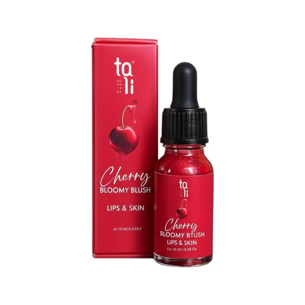 Tali Cosmetics Cherry Blush - Blush crème multi-usage teinté cerise