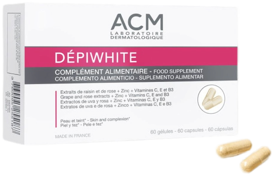 ACM Dépiwhite Complément Alimentaire Gélules - 60 gélules