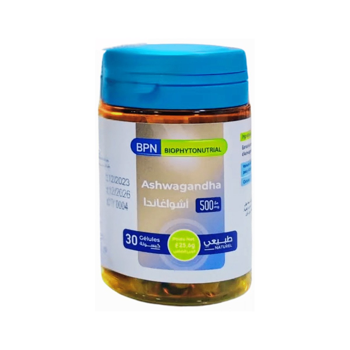 BPN Ashwagandha 500 mg - Boîte de 30