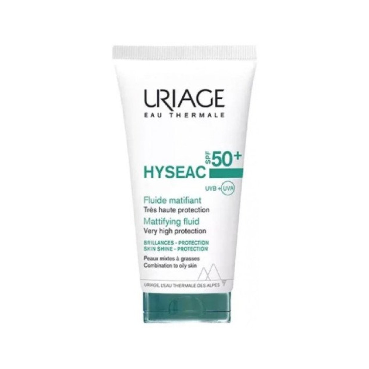 Uriage Hyséac Fluide Matifiant SPF50+ - Très Haute Protection 50 ml