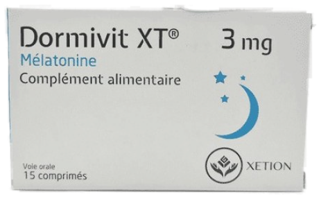 Dormivit Mélatonine 3 mg - Boîte de 15