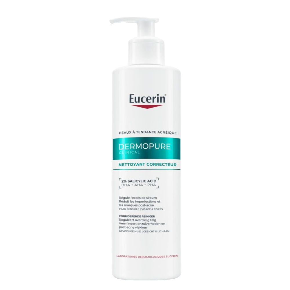 Eucerin DermoPure Clinical Nettoyant Purifiant Visage & Corps - 400 ml