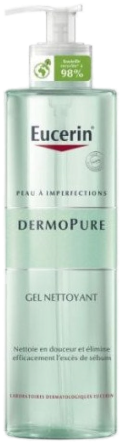 Eucerin DermoPure Gel Nettoyant Peaux a Imperfections 400 ml