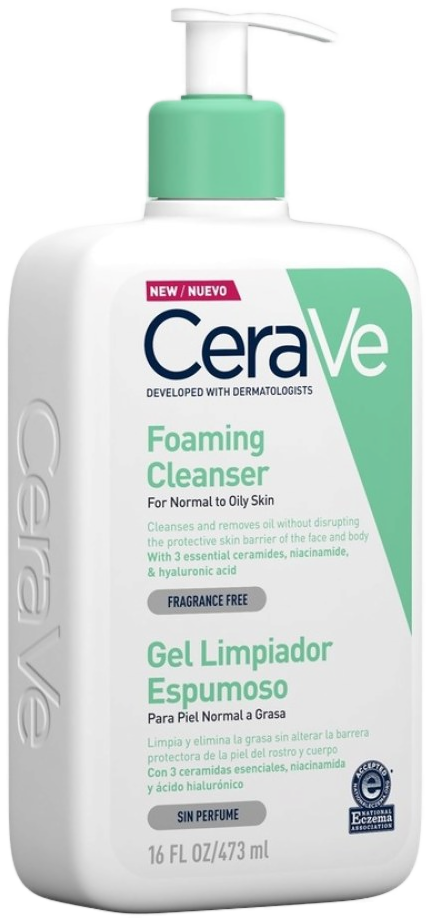 CeraVe Crème Moussante Nettoyante Hydratante 236 ml