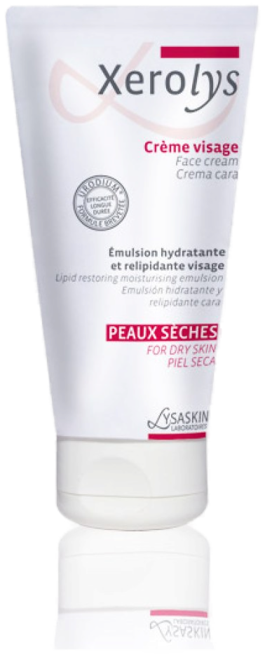 XEROlys Visage - Soin émollient hydratant peaux sèches à très sèches 50 ml