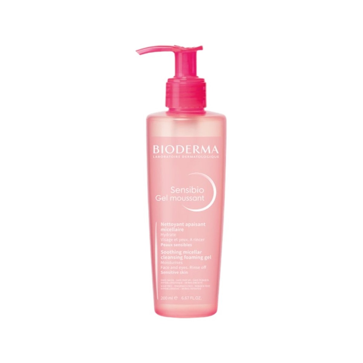 Bioderma Sensibio Gel Moussant Nettoyant Douceur 200 ml