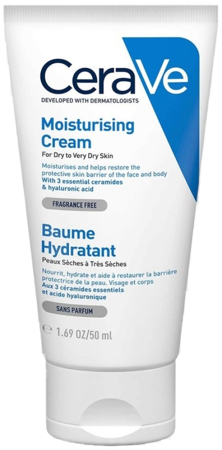 CeraVe Moisturising Cream Baume Hydratant 50 ml