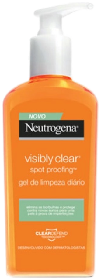 Neutrogena Oil Balancing Gel Nettoyant Visage (Lime & Aloe Vera) 200 ml