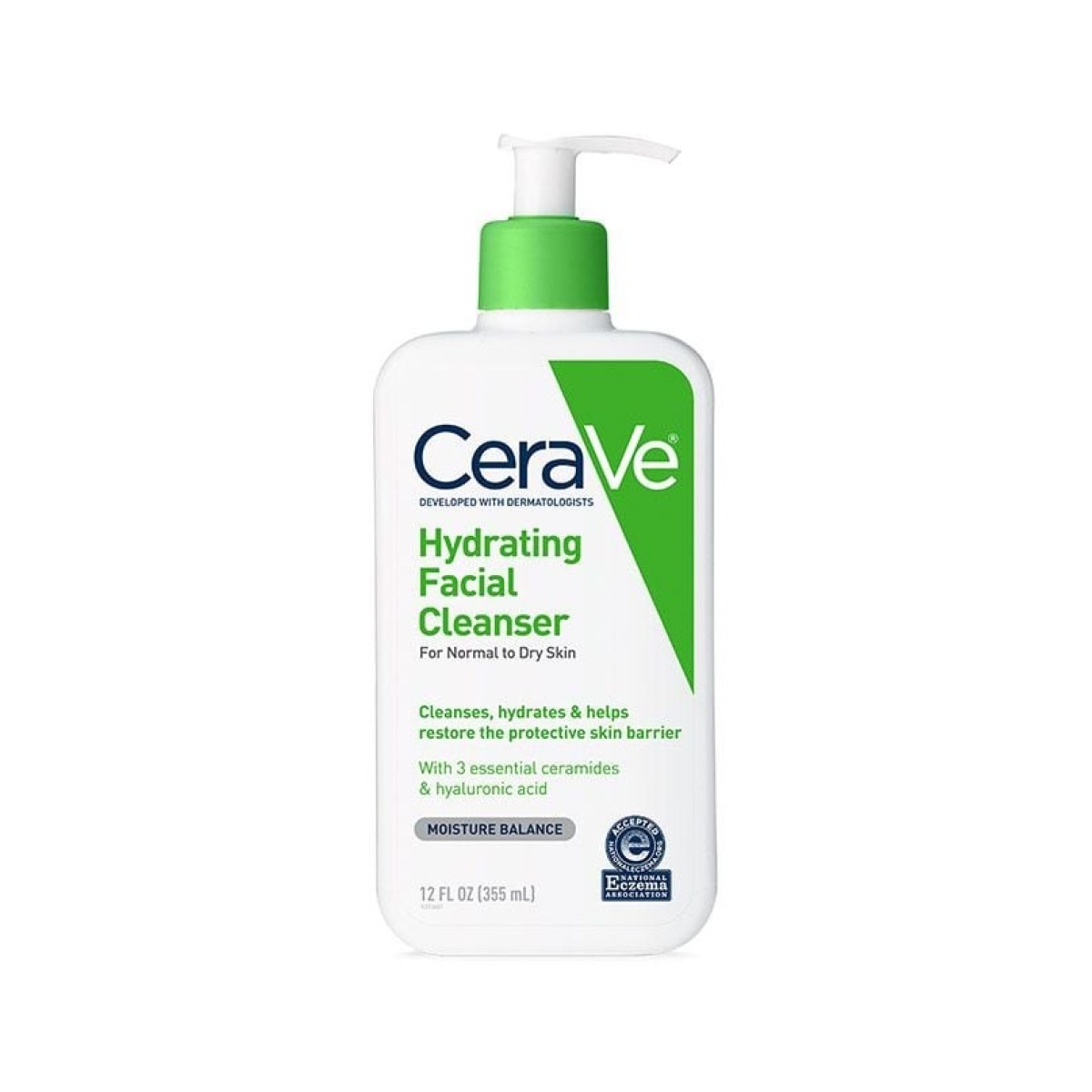 CeraVe Gel Nettoyant Hydratant Acide Hyaluronique Peaux Normales à Sèches 236 ml