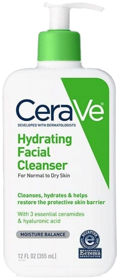 CeraVe Gel Nettoyant Hydratant Acide Hyaluronique Peaux Normales à Sèches 236 ml