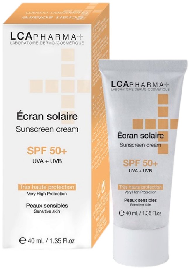 LCA Pharma Crème Solaire SPF 50+ 40 ml